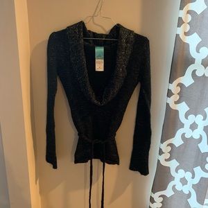 Sweater with shimmer